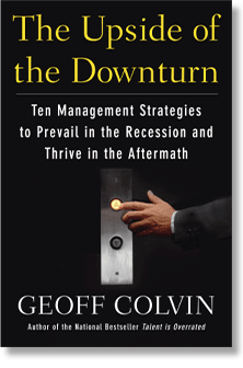 The Upside of the Downturn book cover